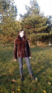 Женская норковая шуба