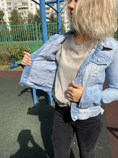 Джинсовая куртка женская