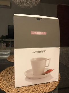 Кружки с блюдцами berghoff