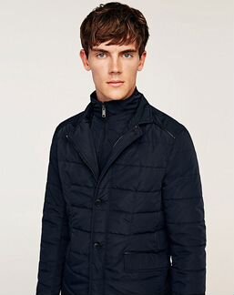 Куртка Zara Man Quilted Blazer AK157