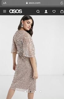 Праздничное платье ASOS xs-s