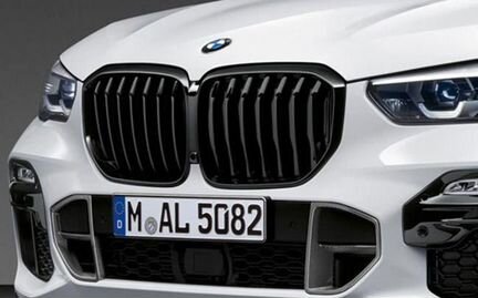 Новая решетка радиатора Shadow line BMW X5 G05