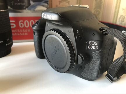 Canon 600D и 3 объектива
