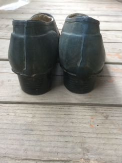 Галоши, туфли резиновые женские р. 36,37. Винтаж