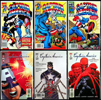 Комиксы на английском Капитан Америка Marvel