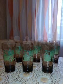 Набор стаканов СССР Красный май