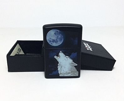 Зажигалка Zippo Wolf and Moon