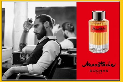 Парфюм мужской Moustache от rochas (оригинал) новы
