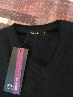 Шикарный свитер из итальянской полу шерстяной пряж