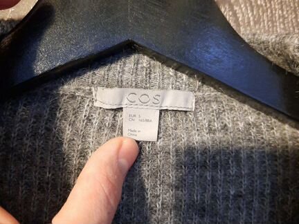 Кардиган COS шерсть мохер S