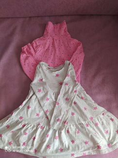 Водолазки, платье Mothercare
