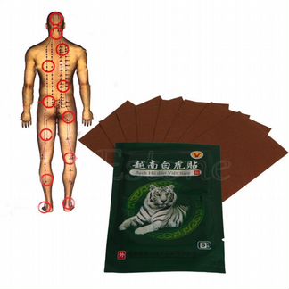 Пластырь обезболивающий tiger balm Тигриный бальза