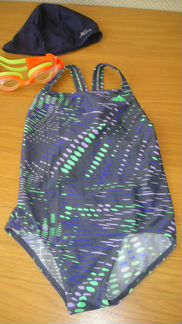 Купальник детский adidas+очки+шапочка