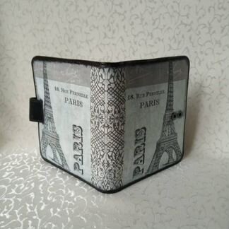 Кожаная визитница 