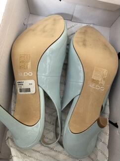 Туфли aldo 37р, новые, голубые