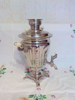 Новый электрический самовар, 3 л, СССР