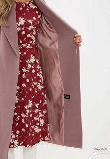 Пальто женское чайная роза (Зима) размер М новое