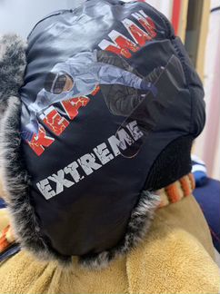 Зимняя шапка для мальчика 3-10 лет