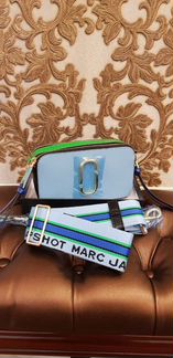 Новая сумка кроссбоди Marc Jacobs Snapshot голубая