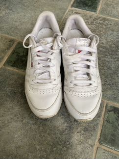 Кроссовки reebok classic белые