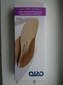 Стельки ortho fun 25-26 новые