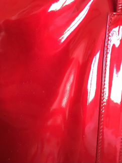 Cумка женская, кожа, лак, Италия. Б/у