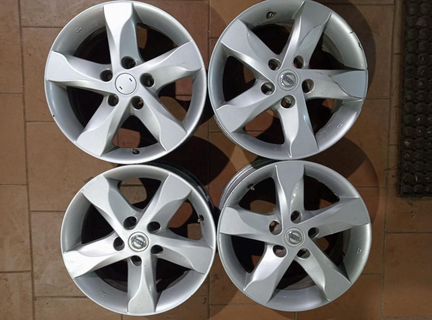 Диски бу оригинал R16 AL на Nissan