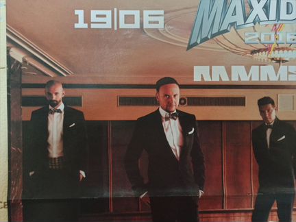 Плакат Rammstein
