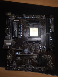 Msi b350m pro-vd plus + ryzen 3 1200
