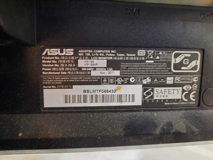 Монитор Asus VW199