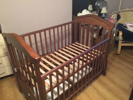 Детская кроватка Pali с матрасом