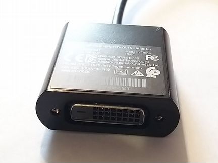 Новый адаптер HP displayport to dvi sl