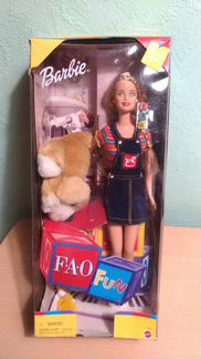 Барби FUN AT FAO barbie (с мягким щенком)