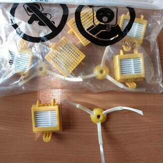 Запасные фильтры и щётки к роботу-пылесосу iRobot