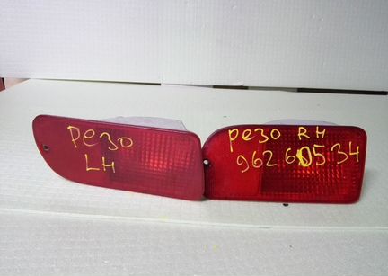 Chevrolet rezzo фонарь задний в бампер 96260534