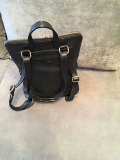 Сумка - рюкзак (А4) в стиле Рок, с клепками