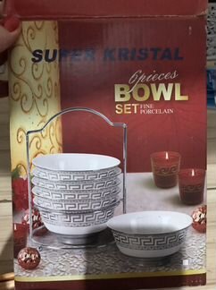 Набор посуды 6 тарелок новый