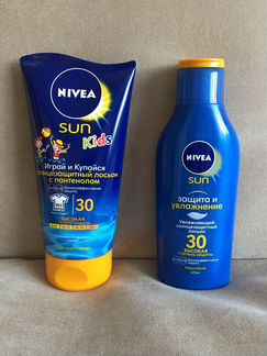 Новый Солнцезащитный лосьон Nivea Sun Kids крем