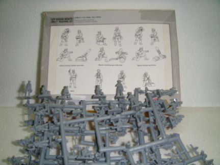 Солдатики WWI Русская пехота. 1/72, HaT