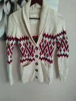 Кофта теплая вязаная hm xs-s