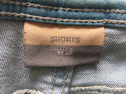 Шорты джинсовые