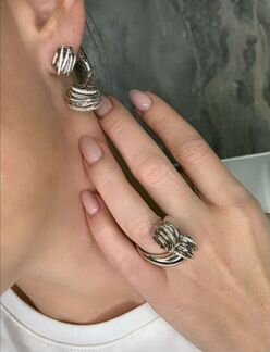 Серьги Кольцо De Grisogono