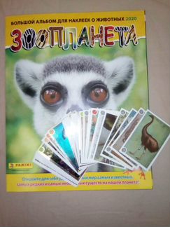 Наклейки Зоопланета 2020 Panini