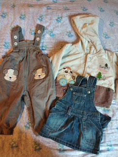 Вещи для малышки от 0 до 12 месяцев