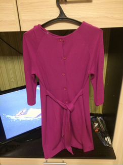 Трикотажное платье для беременных