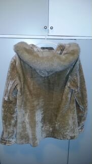 Полупальто из мутона 50 размер