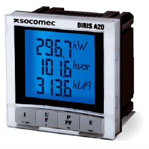 Анализаторы сети Socomec diris A20