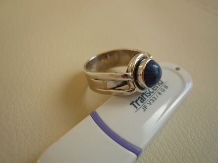 Кольцо с лазуритом. Индия