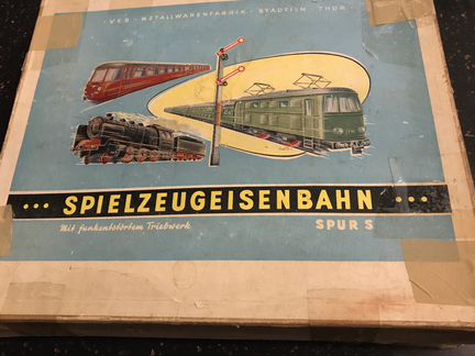 Модель железной дороги гдр 60год