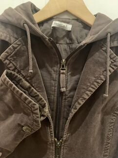 Куртка/пиджак вельвет с капюшоном